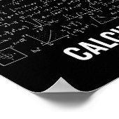 Mathematics - I Wish Life Was As Simple As Calculu Poster (Ecke)
