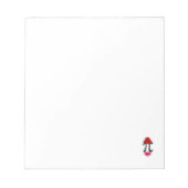 Mathematics kiss Symbol 14 Happy März Numbers Pi Notizblock (Vorderseite)