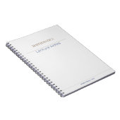 Mathematics Notebook – Minimal Academic Edition Notizblock (Rechte Seite)