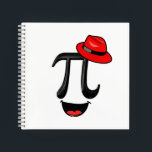 Mathematics Smile Symbol 14 Happy März Numbers Pi Notizblock<br><div class="desc">Mathematik lächelt Symbol 14 Happy März Zahlen Pi. Pi Day T - Shirt, Internationaler Tag der mathematischen Aufkleber, T-Shirts zum National Mathematics Day, Tops zum National Hat Day, Sweatshirts zum Weltlächeln, Tasse zum Internationalen Kissingstag, Weihnachtsfeiertage und Geburtstage. Custom 8.5" x 8.5" Spiral Notebook. Die farbenfrohen Designer-Outfits sind für Festspielliebhaber, Erntedank-Liebhaber,...</div>