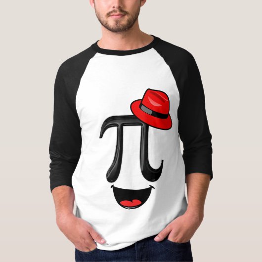Mathematics Smile Symbol 14 Happy März Numbers Pi T-Shirt (Vorderseite)