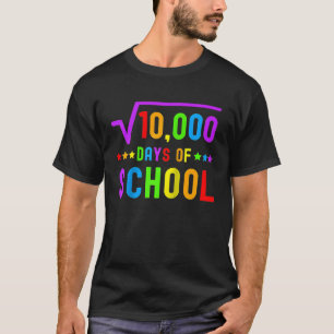 Mathematik 100 Tage Mathematiklehrer 100 Tage T-Shirt