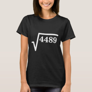 Mathematik 4489, Perfekter Quadrat-Mathematik-Witz T-Shirt
