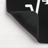 Mathematik 4489, Perfekter Quadratischer Mathemati Mousepad (Ecke)