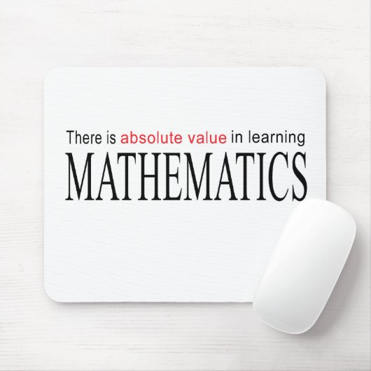 Mathematik _Absolutwert beim Lernen Mousepad (Mit Mouse)