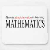 Mathematik _Absolutwert beim Lernen Mousepad (Vorne)