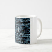 Mathematik Algebra Design Kaffeetasse (VorderseiteRechts)