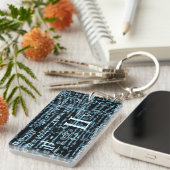 Mathematik Algebra Design Schlüsselanhänger (Vorderseite rechts)