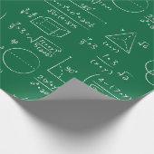 Mathematik Algebra Geometrie Gleichung Geschenkpapier (Ecke)