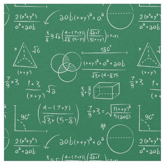 Mathematik Algebra Geometrie Gleichung Stoff (Nahaufnahme)