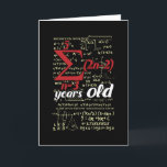 Mathematik-Algebra Karte<br><div class="desc">Dieses lustige Mathematiklehrer-Geschenk-Design ist ein lustiges Geburtstag- oder Abschluss-Geschenk für Mathelehrer oder Matheprofessor. Tolle Geschenkidee, Geburtstagsgeschenk für die Grundschule, die Oberschule, die Universität.</div>