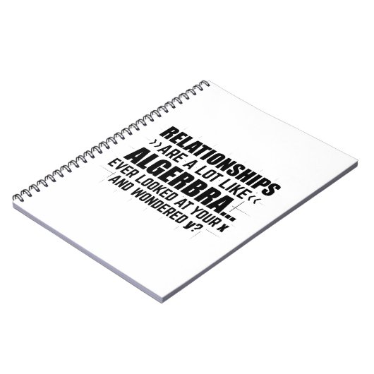 Mathematik Algebra | Mathematiker Mathematiker Ges Notizblock (Linke Seite)