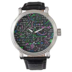 Mathematik-Bildung Armbanduhr
