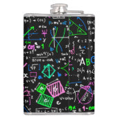 Mathematik-Bildung Flachmann (Rückseite)