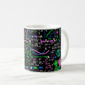 Mathematik-Bildung Kaffeetasse (VorderseiteRechts)