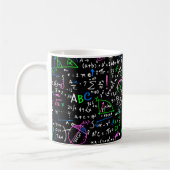 Mathematik-Bildung Kaffeetasse (Links)