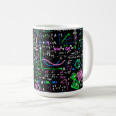 Mathematik-Bildung Kaffeetasse (VorderseiteRechts)