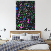 Mathematik-Bildung Leinwanddruck (Insitu (Schlafzimmer))