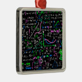 Mathematik-Bildung Ornament Aus Metall (Rechts)