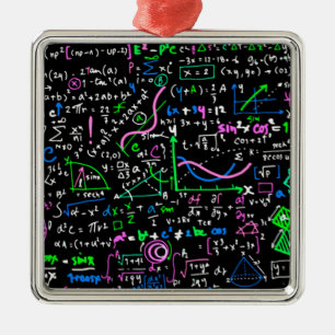 Mathematik-Bildung Ornament Aus Metall