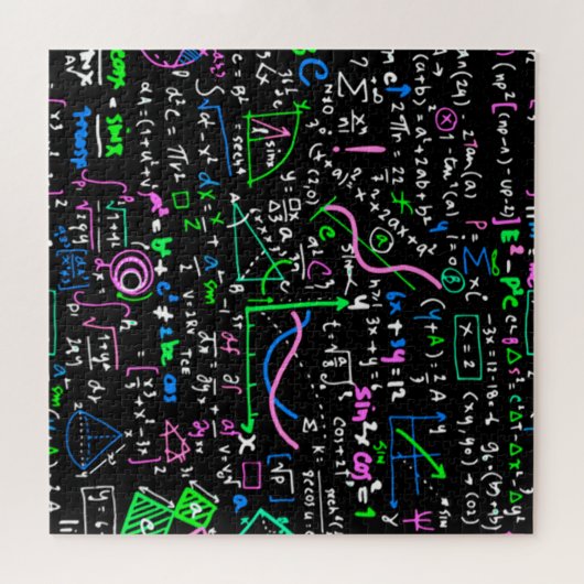 Mathematik-Bildung Puzzle (Horizontal)