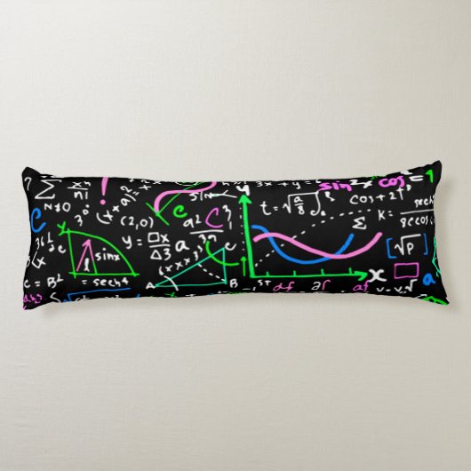 Mathematik-Bildung Seitenschläferkissen (Rückseite)