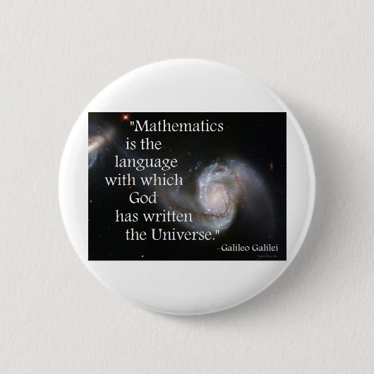 Mathematik Button (Vorderseite)