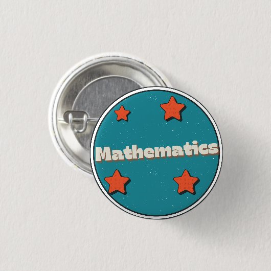 Mathematik Button (Vorne & Hinten)