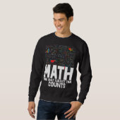 Mathematik das einzige Thema, das Kleinkind Mathle Sweatshirt (Vorne ganz)