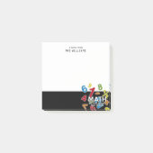 Mathematik das einzige Thema, das Spaß Zitat zählt Post-it Klebezettel (Vorderseite)