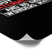 Mathematik der einzige Ort, wo die Leute kaufen -  Poster (Ecke)