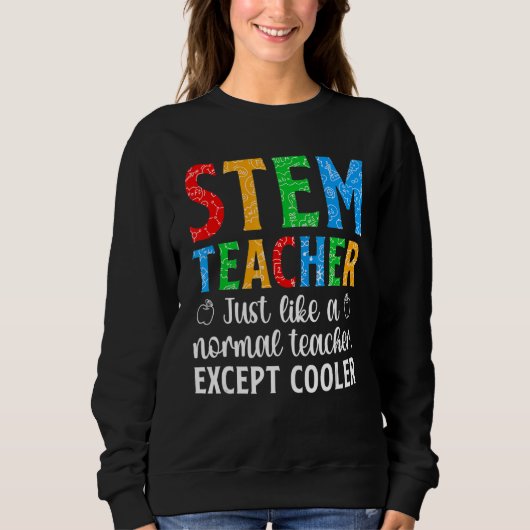 Mathematik des STEM Lehrers Science Technology Eng Sweatshirt (Vorderseite)