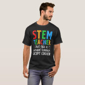 Mathematik des STEM Lehrers Science Technology Eng T-Shirt (Vorne ganz)
