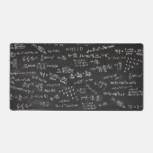 Mathematik Design Formeln als Gleichungen Schreibtischunterlage (Vorderseite)