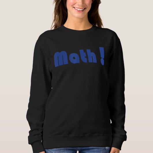 Mathematik Design Mathletten vereint 5 Sweatshirt (Vorderseite)