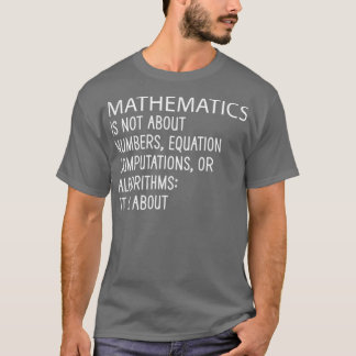 Mathematik dreht sich nicht um die Gleichungsberec T-Shirt