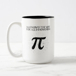 Mathematik ebnet den Weg für alle innovativen Geni Zweifarbige Tasse