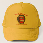 "Mathematik, Elektronik und Robotik" Truckerkappe (Vorderseite)