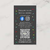 Mathematik Englisch Tutor Zuhause Lerntests Visitenkarte (Rückseite)