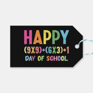 Mathematik Formel 100 Tage der Schule Funny Mathe Geschenkanhänger