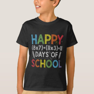 Mathematik Formel 100 Tage der Schule Funny Mathe T-Shirt