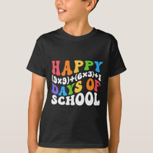 Mathematik Formel 100 Tage der Schule Funny Mathe T-Shirt