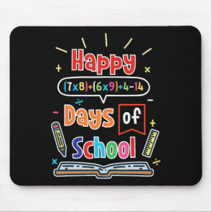Mathematik Formel 100 Tage der Schule glücklich 10 Mousepad