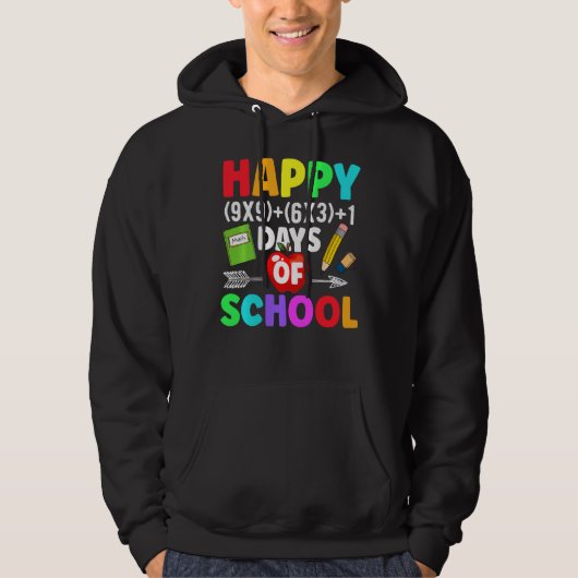 Mathematik Formel 100 Tage Shirt Mathematik Lehrer (Vorderseite)