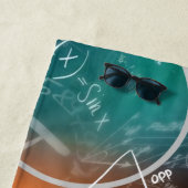 Mathematik Formel Beach Handtuch (Beispiel)