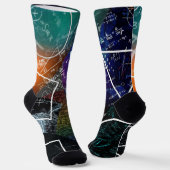 Mathematik Formel Crew Socks Socken (Gewinkelt)