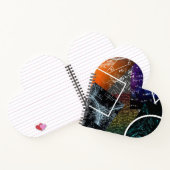 Mathematik Formel Heart Spiral Notebook Notizblock (Innenseite)
