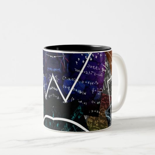 Mathematik Formel Kaffeekoffe Tasse (VorderseiteRechts)