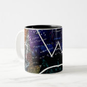 Mathematik Formel Kaffeekoffe Tasse (Vorderseite Links)