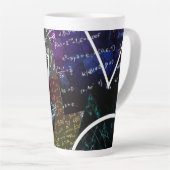 Mathematik Formel Latte-Tasse Milchtasse (Rechte Ecke)